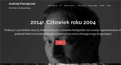 Desktop Screenshot of andrzejmaciejczak.com